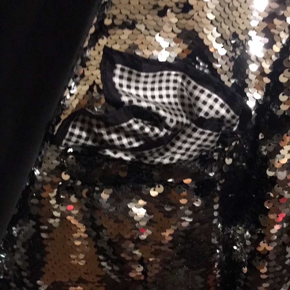 Coofandy Silver Sequin Jacket - image 7